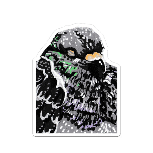 "At Ease Pigeon" Kiss-Cut Stickers, Birds, Pigeon, Rats in the Sky with Diamonds 2/8