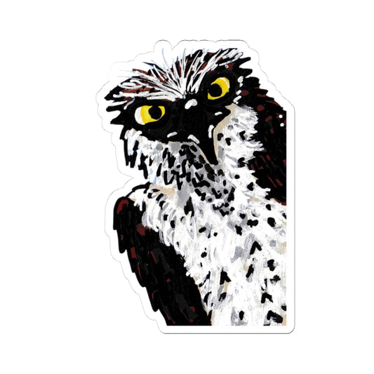 "American Kestrel" Kiss-Cut Stickers, Birds, Bird of Prey, Oregon Riverbanks 3/8