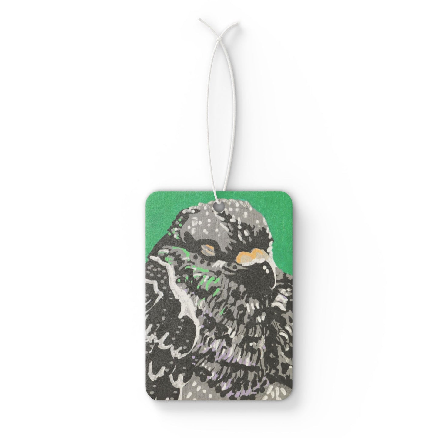 "At Ease" Car Air Freshener, Birds, Pigeons, Rats in the Sky with Diamonds ACEOs 2/8