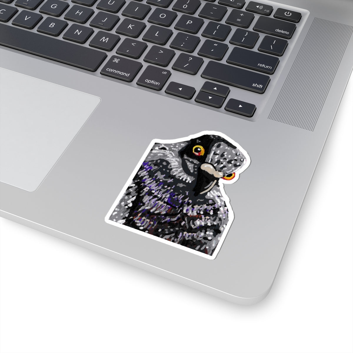 "Shady Pigeon" Kiss-Cut Stickers, Birds, Pigeon, Rats in the Sky with Diamonds 5/8